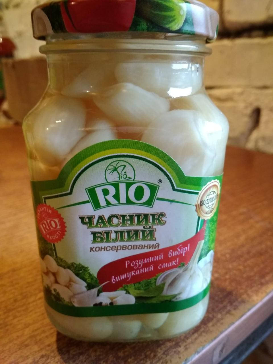 

Чеснок белый 310 г Rio