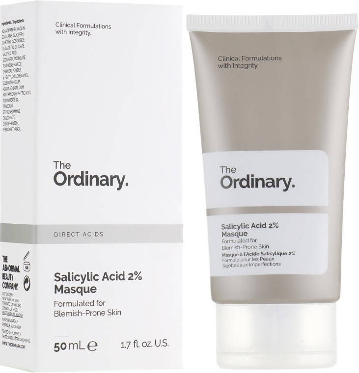 

The Ordinary - Salicylic Acid 2% Masque - Маска з 2% саліциловою кислотою - 50ml