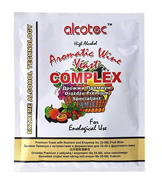 

Винные Дрожжи Alcotec Aromatic Wine Complex для фруктов (40 г)