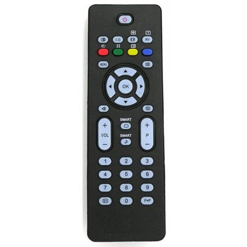 

Пульт для телевизора philips rc2023601/01, Черный