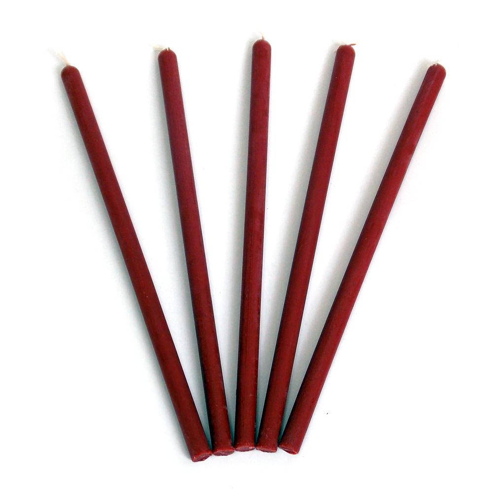 

Набор свечей Красный, 21 см