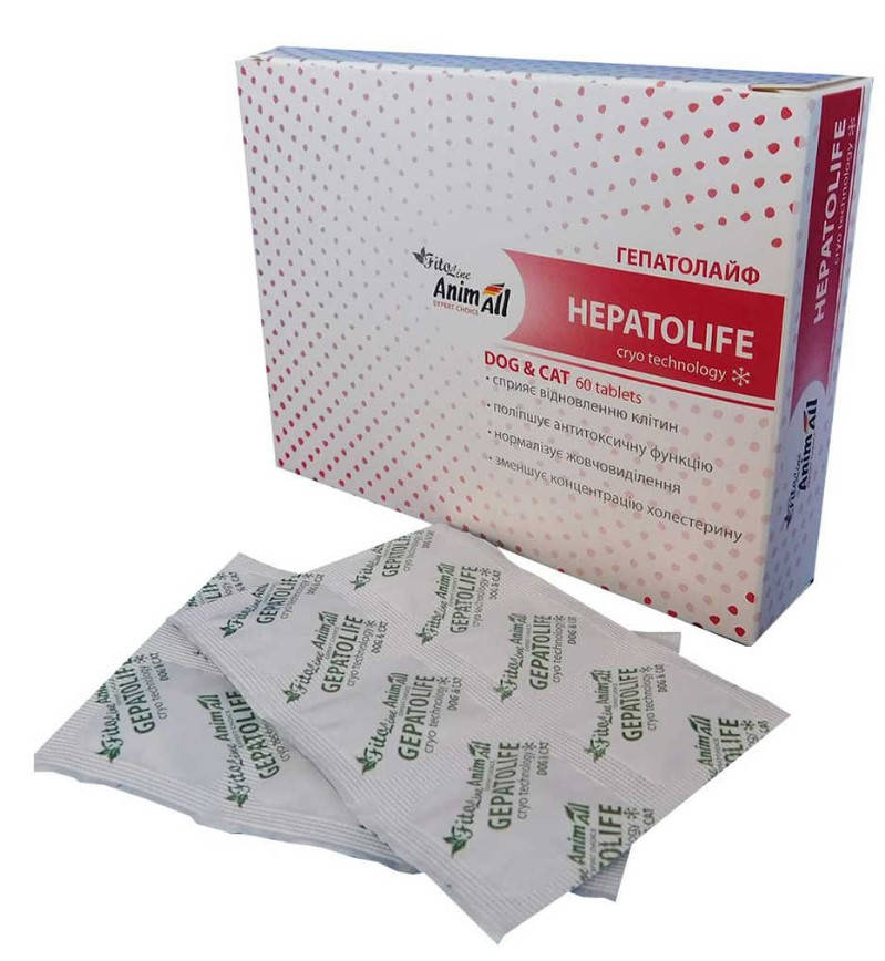 

AnimAll Гепатолайф 60 таблеток