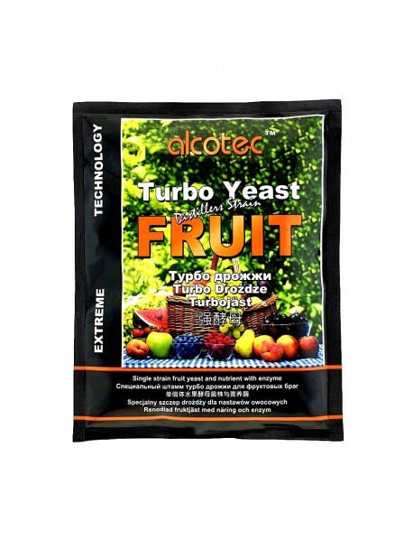 

Фруктовые дрожжи Alcotec Turbo Yeast Fruit