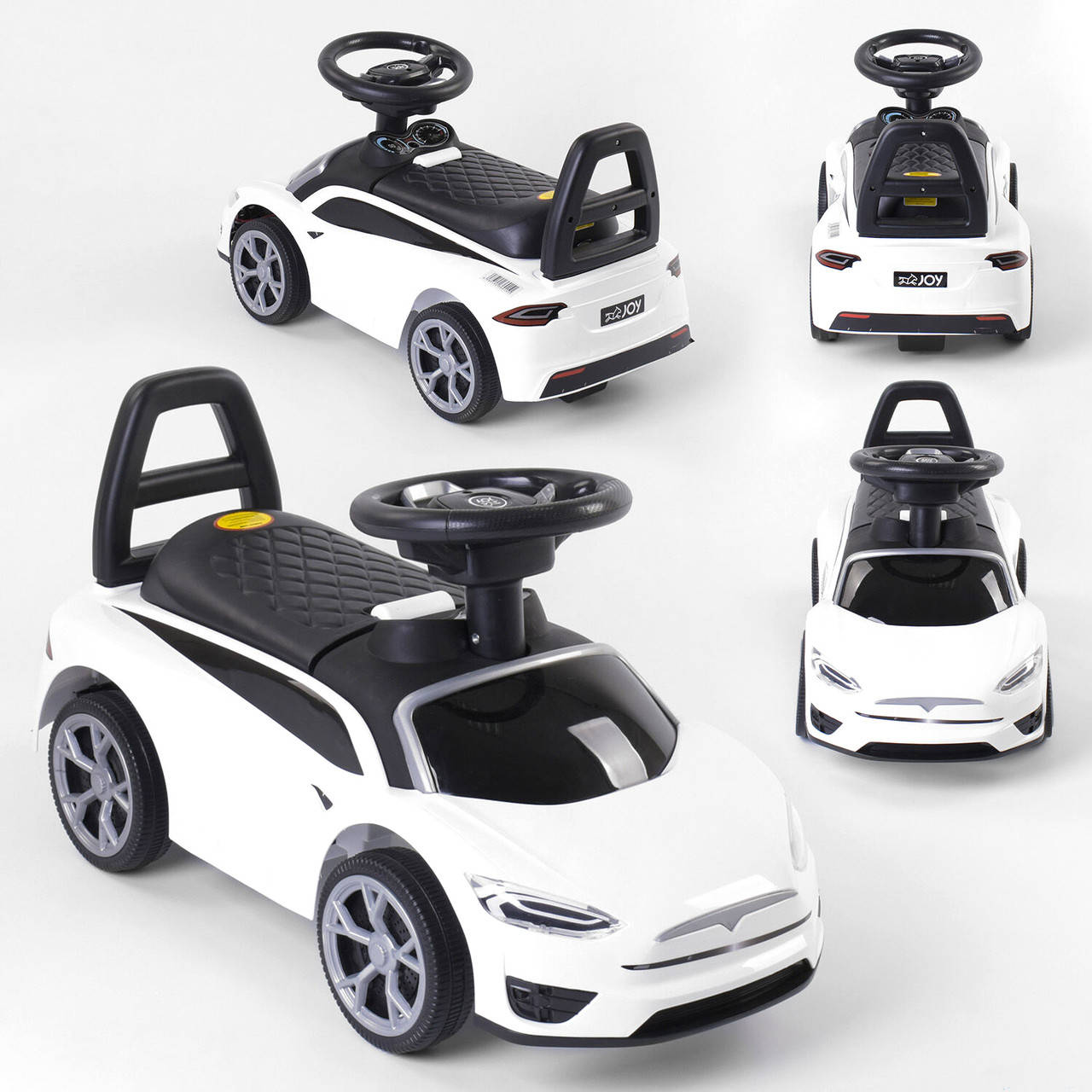 

Толокар каталка Машинка Tesla JOY TS 63606 Белый