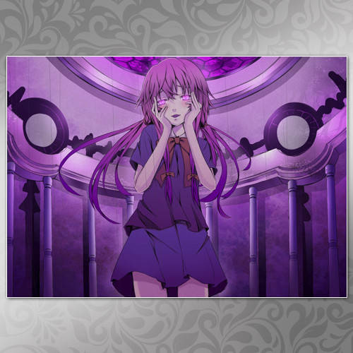 

Плакат Аниме Mirai Nikki 02