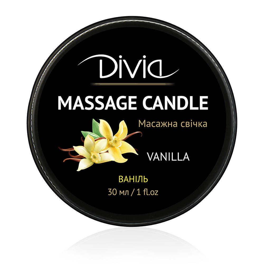 

Divia Свеча массажная Ваниль