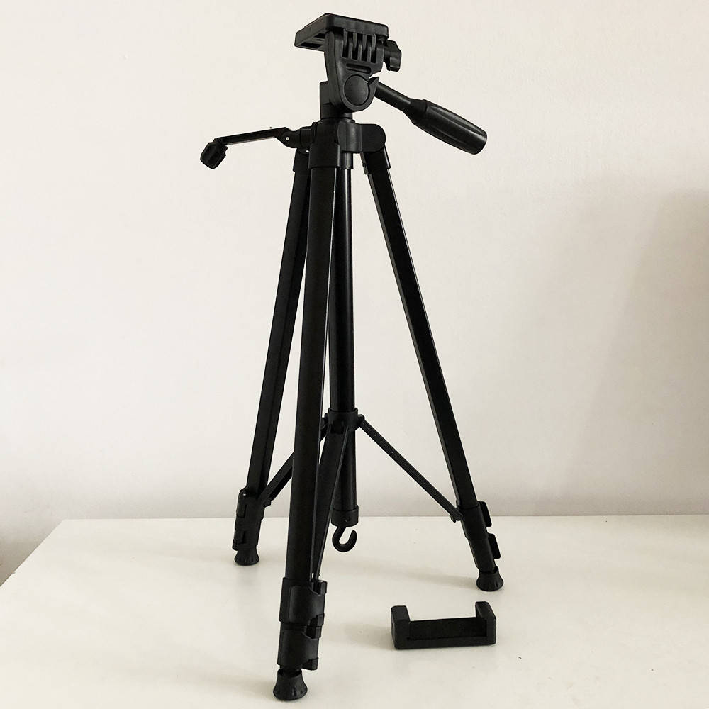 

Штатив для камери, телефону, трипод, тринога TriPod 380A 0.50-1.35м (GP), Черный