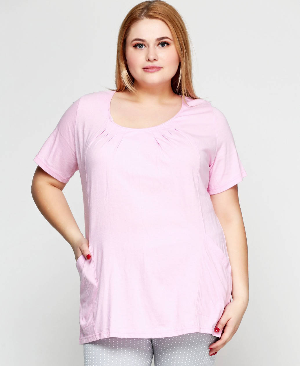

Туника Мальта Ж168-17 XXL Розовая (2901000066981), Розовый