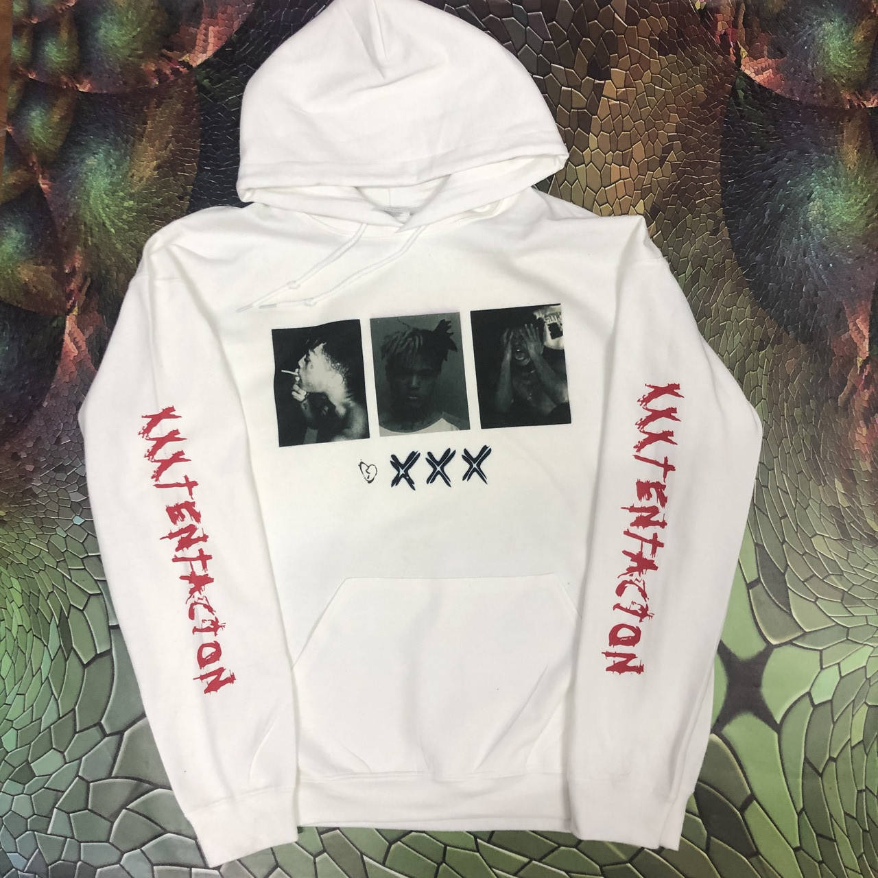 

Худи A SHO Xxxtentacion S белый M