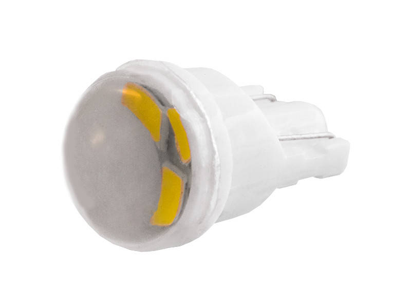 

Светодиодная автолампа с линзой T10 W5W керамика 12В SMD2835-3led белый (35503823)