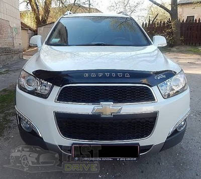 

ДЕФЛЕКТОР КАПОТА, МУХОБОЙКА CHEVROLET CAPTIVA 2011- VIP TUNING