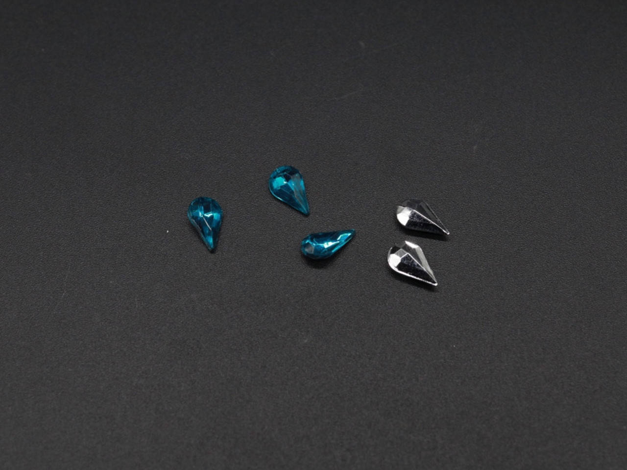 

Стразы "Капля отсрая" 6*10 мм, Синий