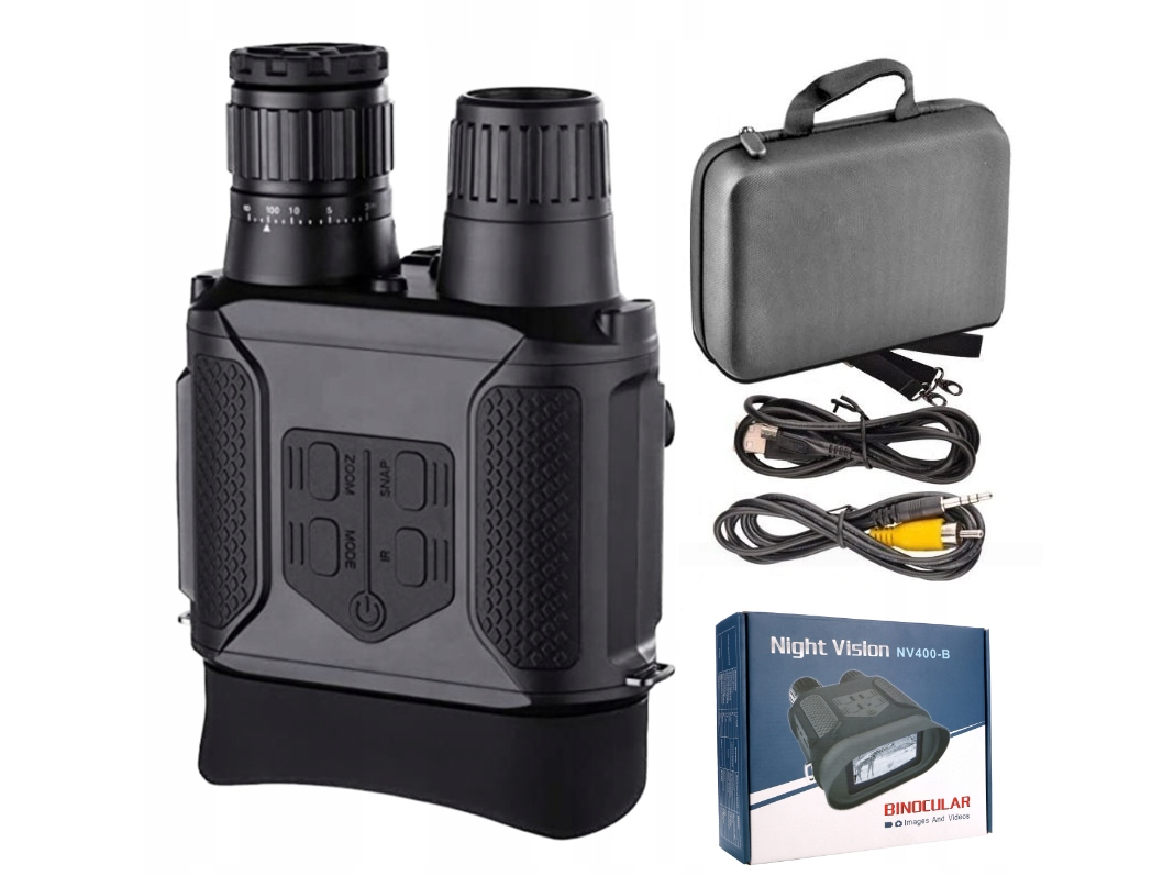 

Цифровий нічний вид відео бінокль NV-400B 400m ІЧ Noktovizor