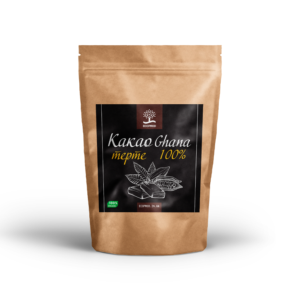 

Какао тертое, Гана Премиум, 500 гр