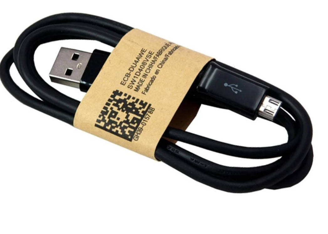 

Micro USB кабель для телефонів 80 см. Чорний, Черный