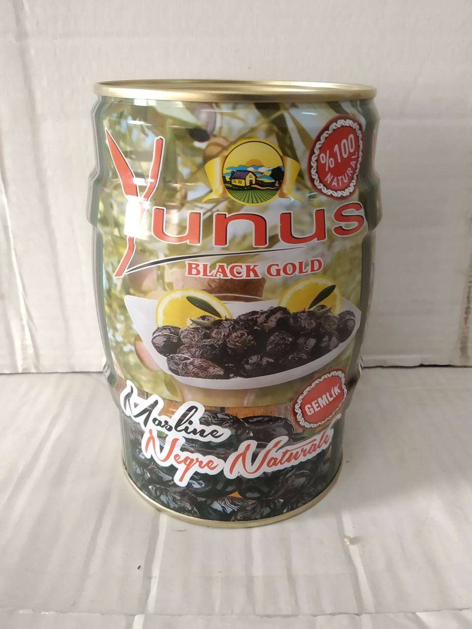 

Маслины вяленые с\к Yunus Black Gold, 1000 г ж\б