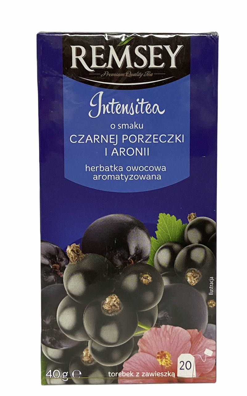 

Чай Remsey Intensitea смородина і чорноплідна горобина 20 пакетиків 5901818466079