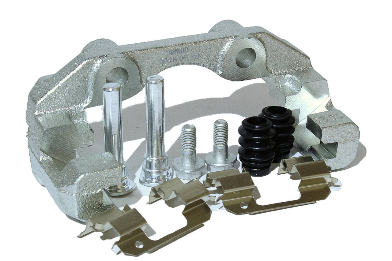 

Скоба суппорта Ланос 1.5 (направляющие + пыльники) КОРЕЯ