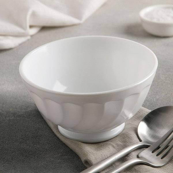 

Салатник белый на ножке Luminarc Trianon 130 мм (D6878)