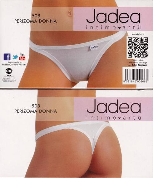

Jadea 508 белые трусики стринг 4/46, Белый