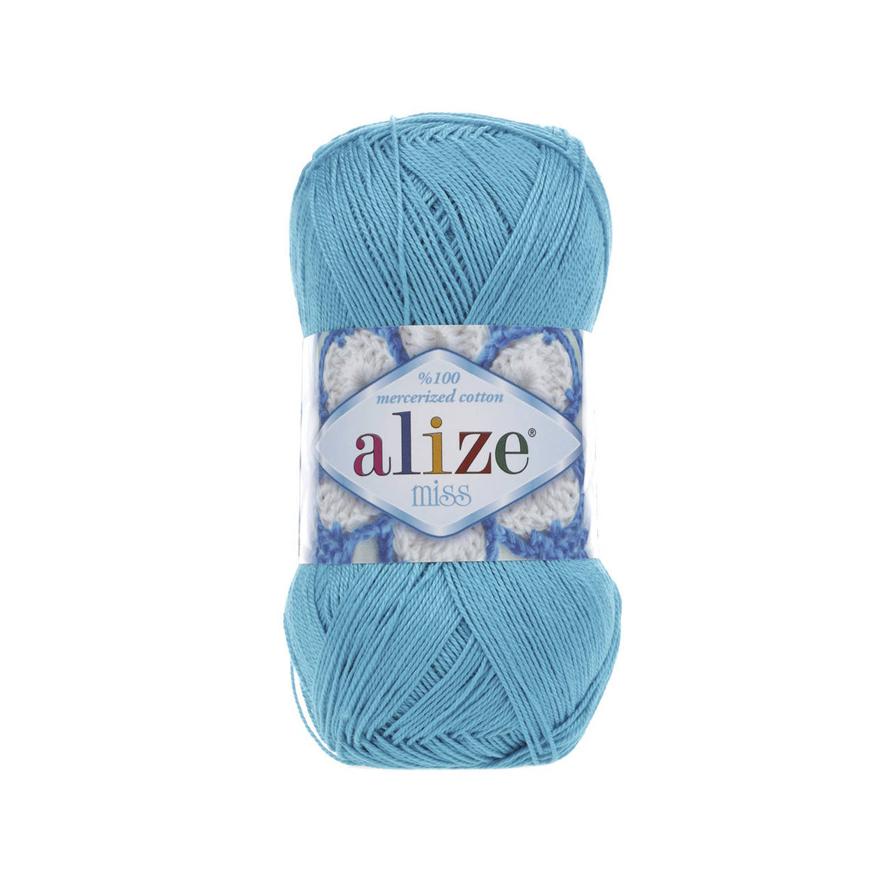 

Пряжа Alize Miss 16 бирюза, Фиолетовый