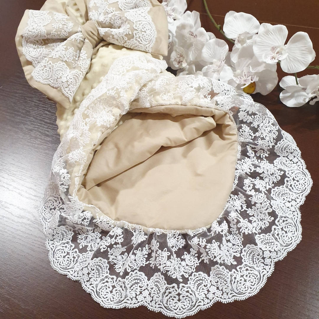 

Конверт для новорожденных, Бежевый