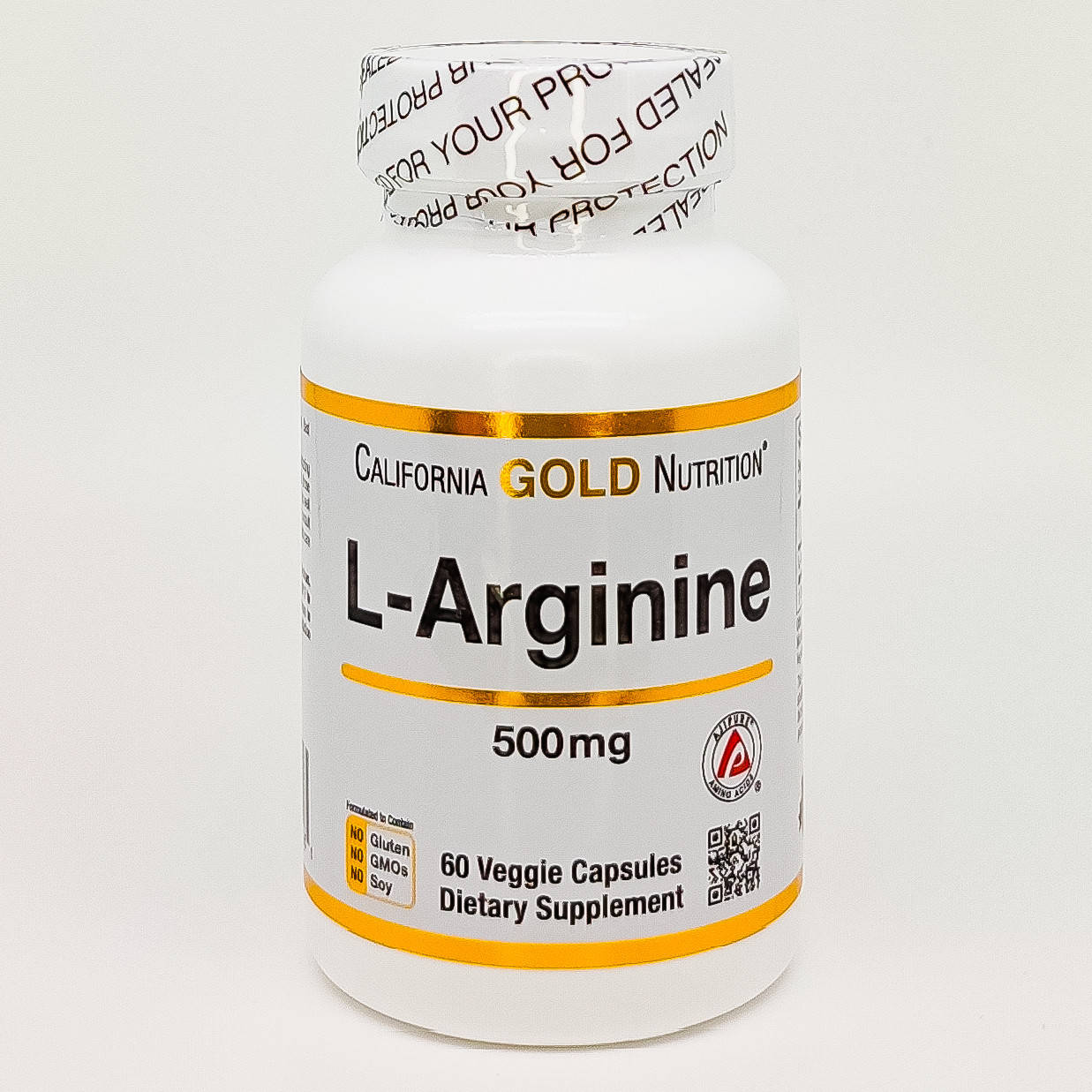 

L-Аргинин США! California Gold Nutrition L-Аргинин 500 мг 60 кап.