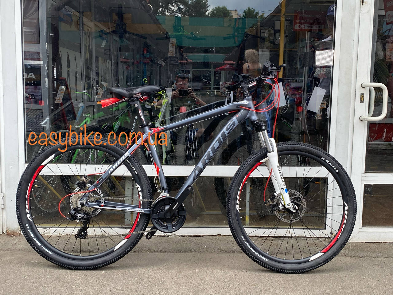 

Горный велосипед Ardis Titan 27.5 колеса 19 рама, Серый