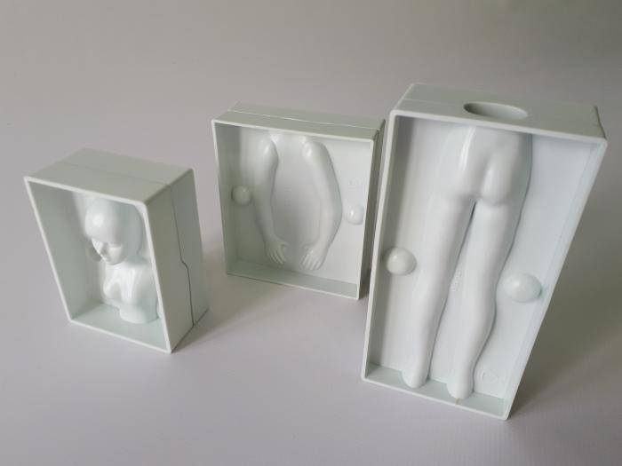 

Пластиковый 3d молд для мастики "Люди" Женщина