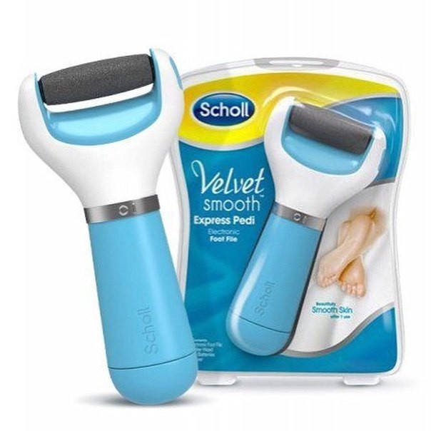 

Электрическая роликовая пилка Scholl Velvet smooth с USB
