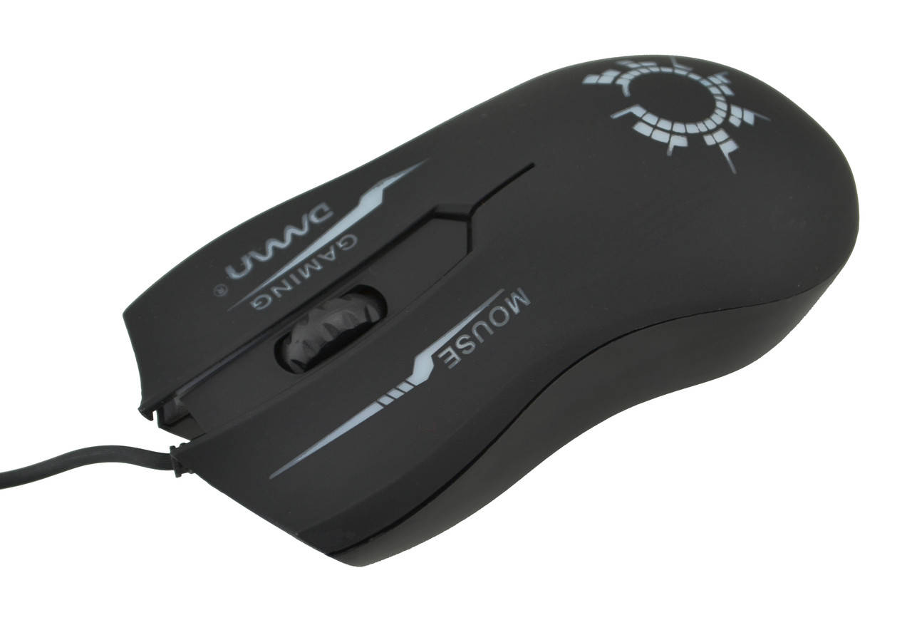 

Игровая компьютерная мышь Damn DM03 с подсветкой Black (65412), Белый