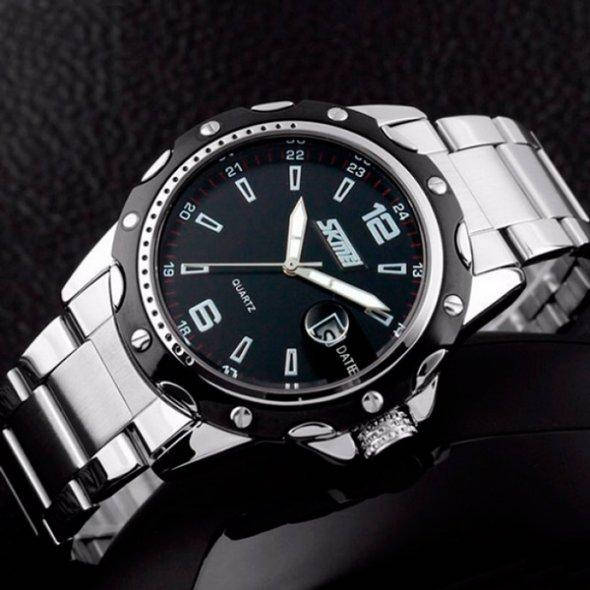 

Мужские наручные часы Skmei Robby Steel 0992S Серебристые