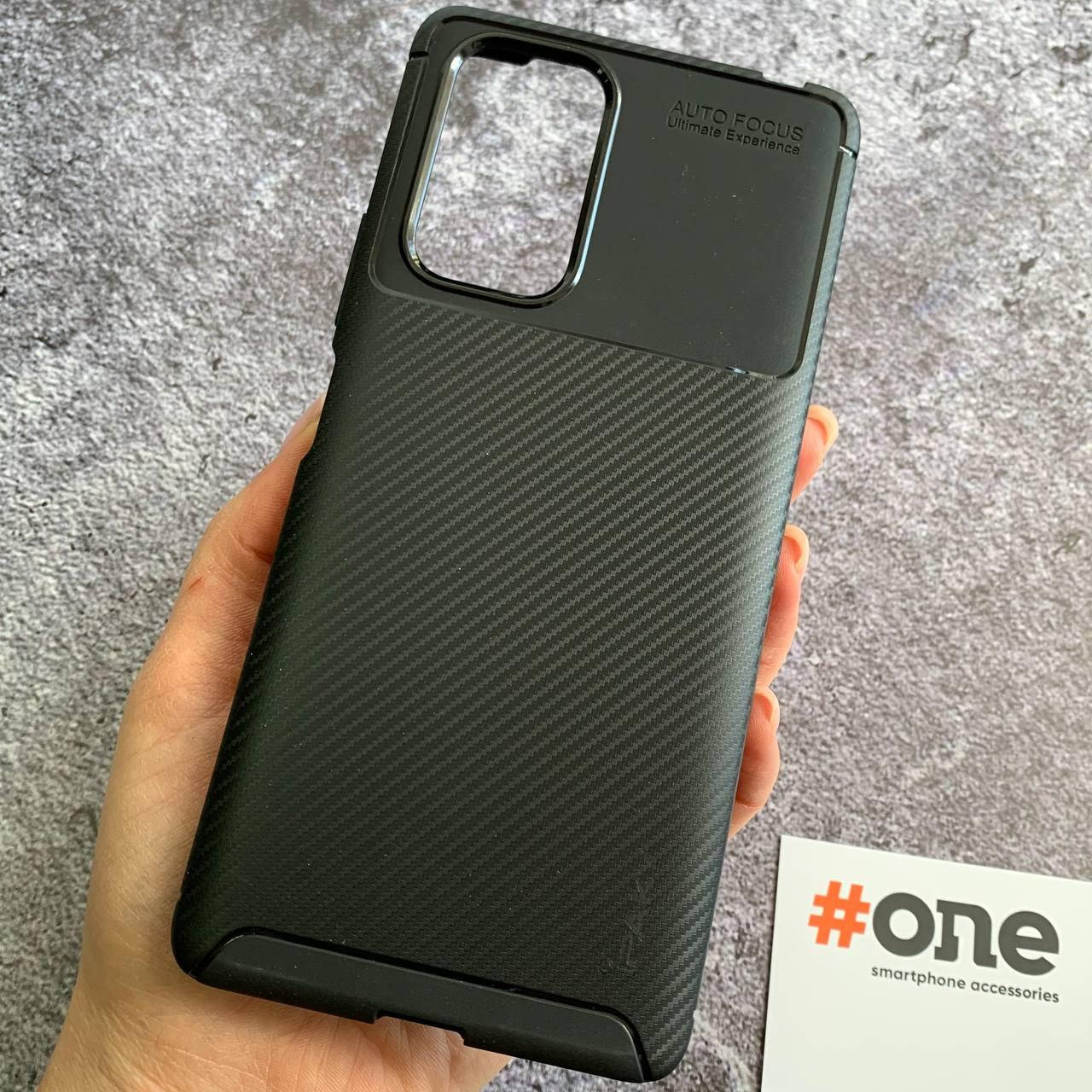 

Чехол для Xiaomi Redmi Note 10 Pro iPaky противоударный карбоновый накладка чехол для сяоми нот 10 про черный