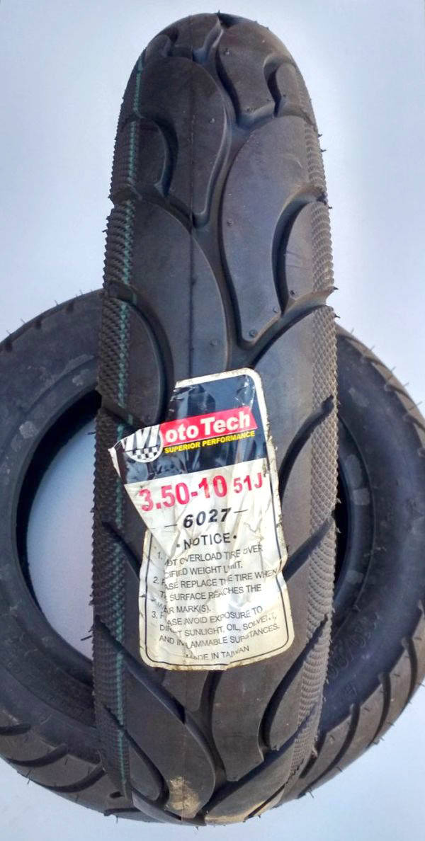 

Мотошина 3,50 -10 (бескамерная 6027 ) "MotoTech"