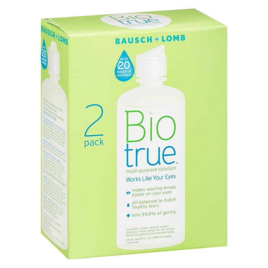 

Розчин для лінз Bausch+Lomb Biotrue 2 pack (592 ml)