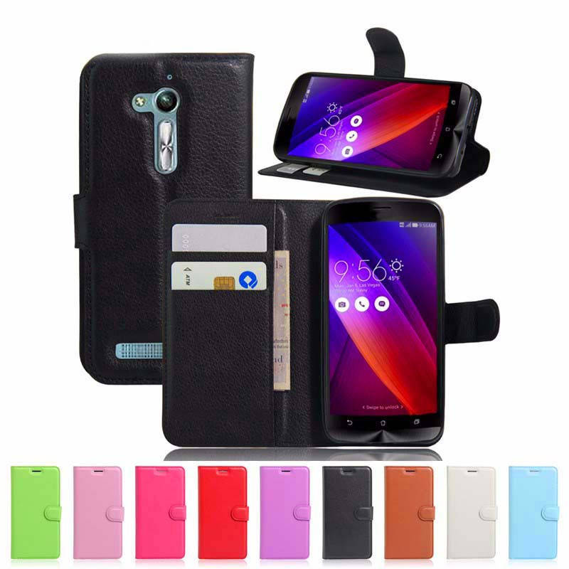 

Чехол книжка Lichee для Asus ZenFone Go (ZB500KL) (9 цветов), Разные цвета