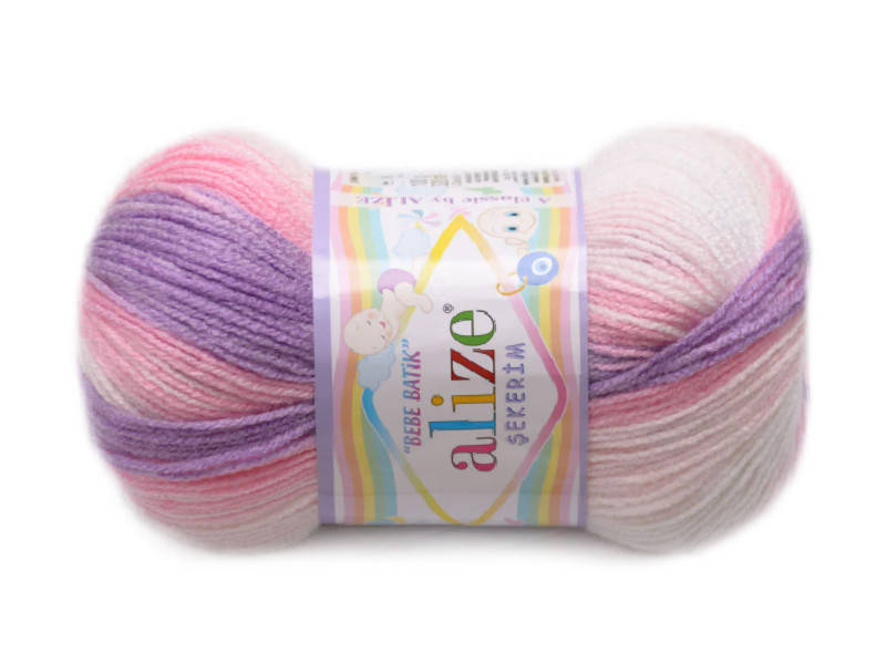 

Alize Sekerim bebe batik, №2135, Секционное крашение