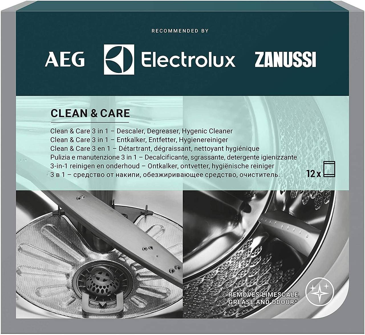 

Средство для удаления жира и накипи AEG Electrolux (12 пакетиков, Италия)