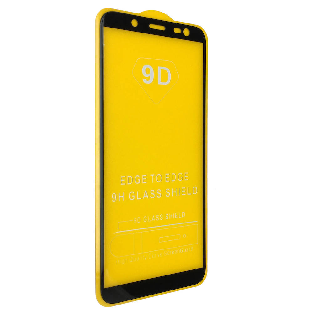 

Защитное стекло DK Full Glue 9D для Samsung Galaxy A6 (A600) (08031) (black), Черный