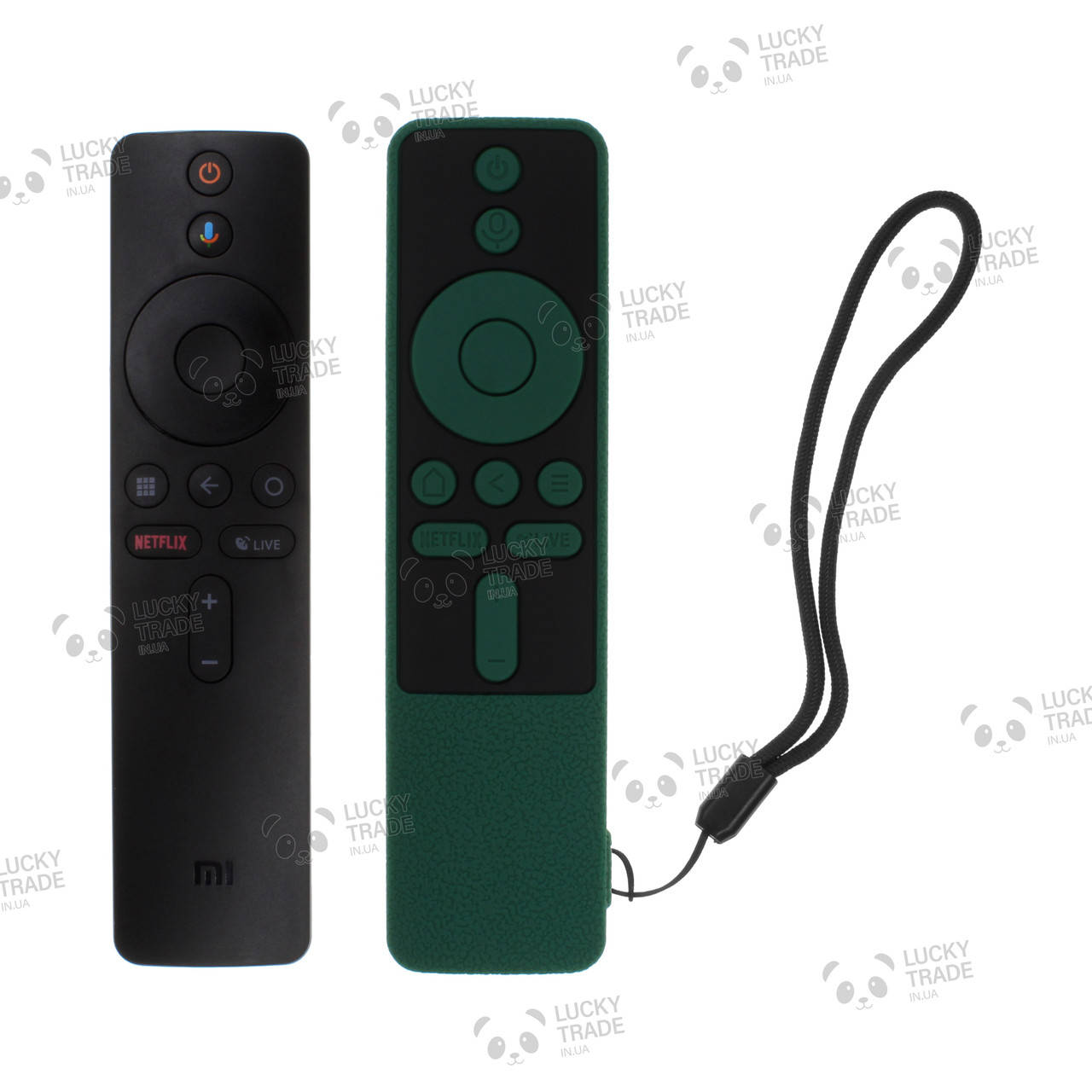 

Силиконовый чехол SIKAI для оригинального пульта ДУ TV-Приставки Xiaomi Mi Box S Мятный / Черный [2381]