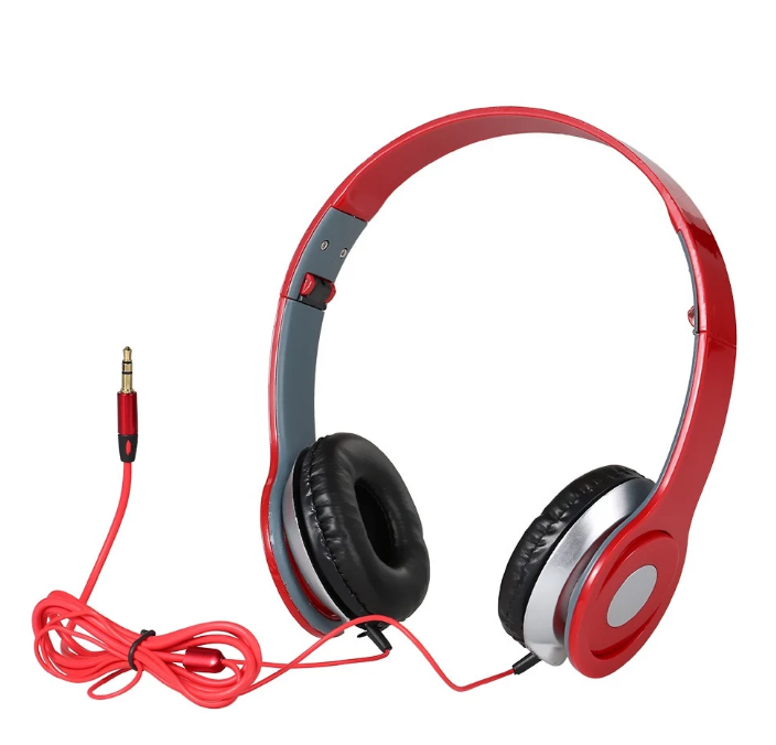

Наушники накладные MDR SOLO 9522 для компьютера, красные, Красный