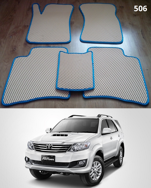 

Коврики ЕВА в салон Toyota Fortuner '05-14, Черный