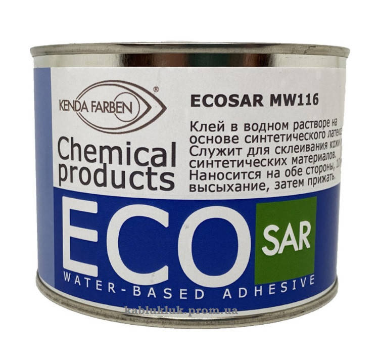 

Клей наирит ECOSAR MW-116 400 г водный раствор синтетического латекса