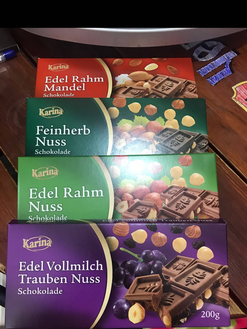 

Карина германский шоколад в ассортименте 200г.