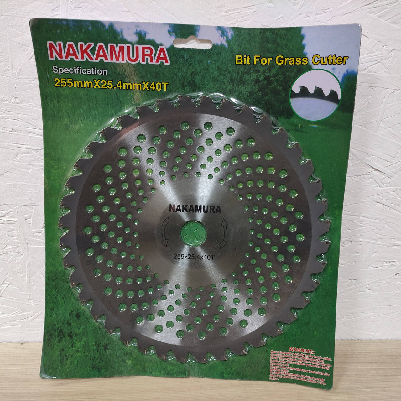 

Нож для мотокосы 40T ПОБЕДИТ.255*25,4 NAKAMURA