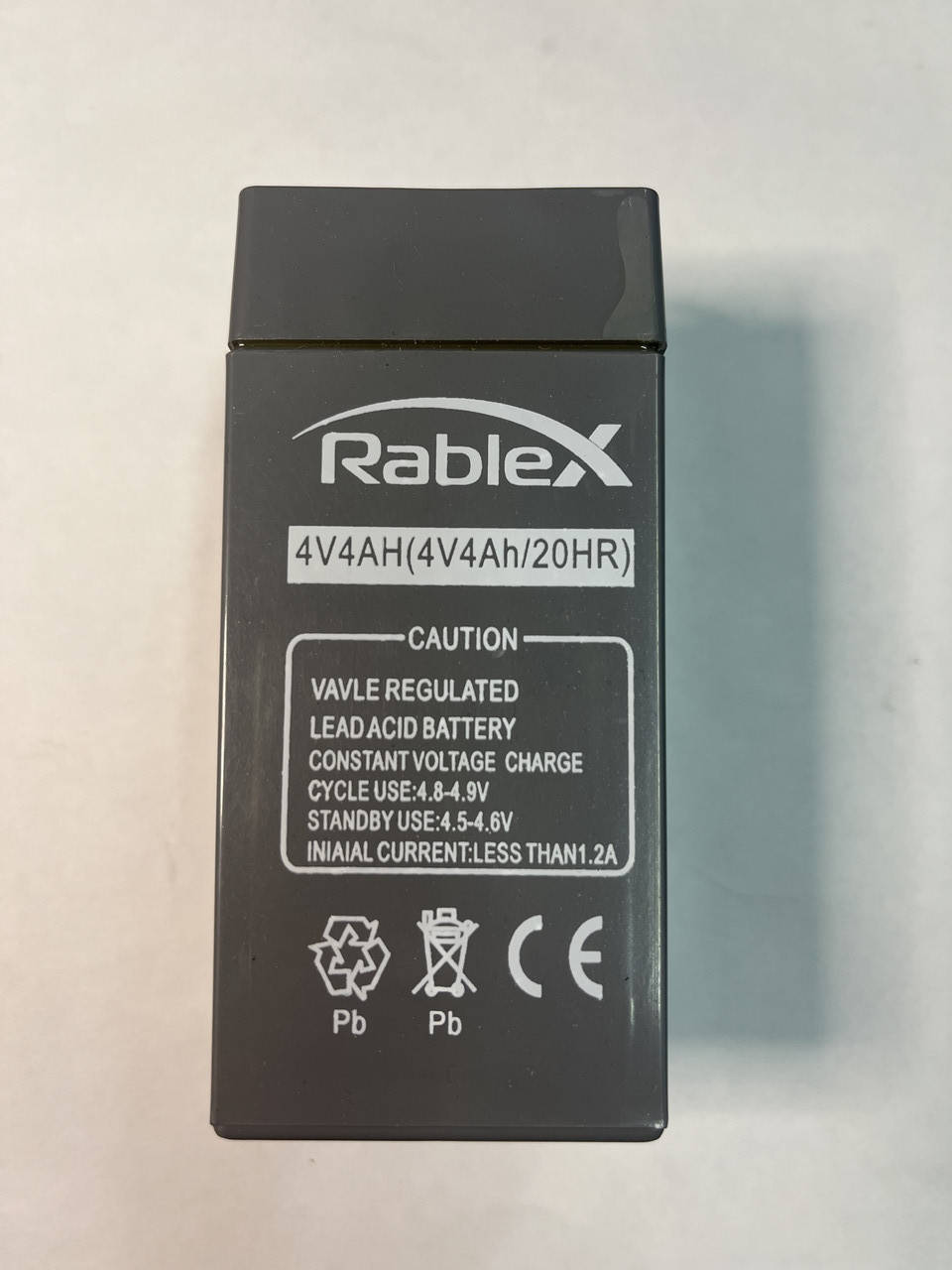 

Аккумуляторная батарея для весов 4V 4A rablex