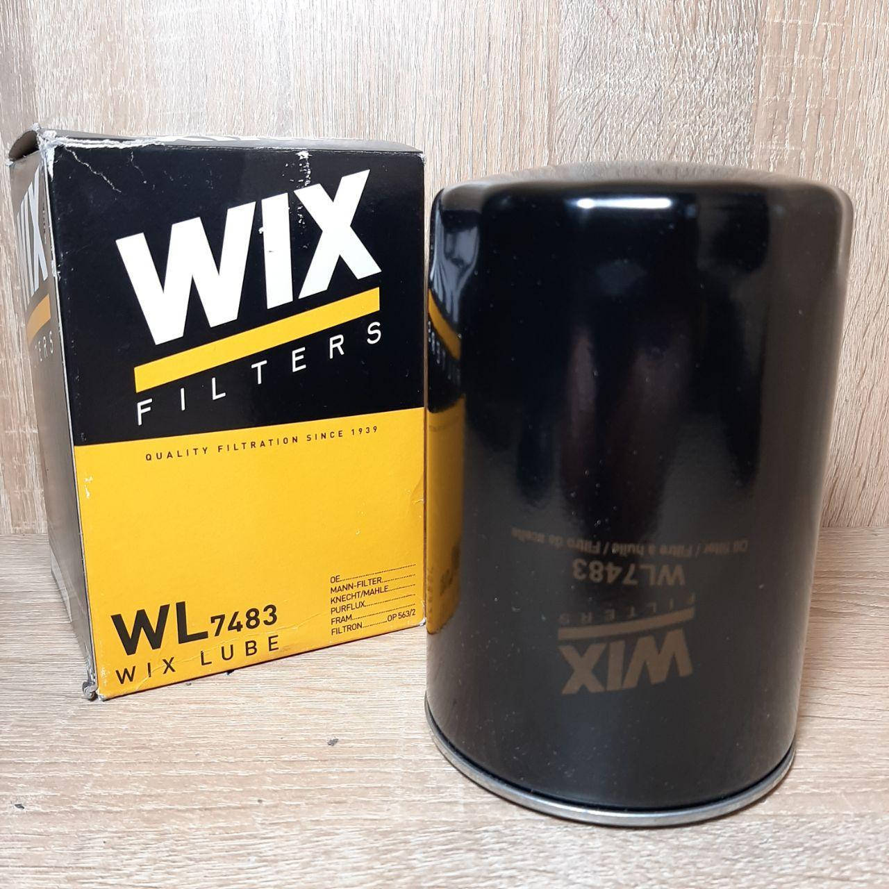 

Фильтр масляный ЗИЛ Бычок, Д240,Д245,Валдай 3309 МТЗ вкручивающийся WL7483/OP563/2 (пр-во WIX-Filtron)