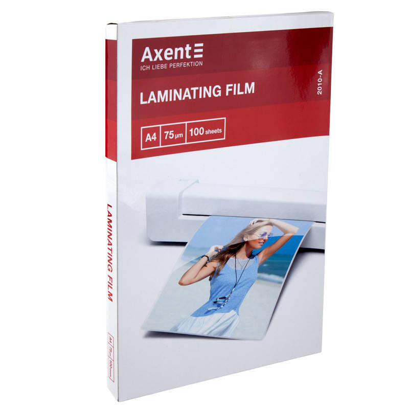 

Плівка для ламінування 75 мкм, A4 (216x303мм), 100 шт.