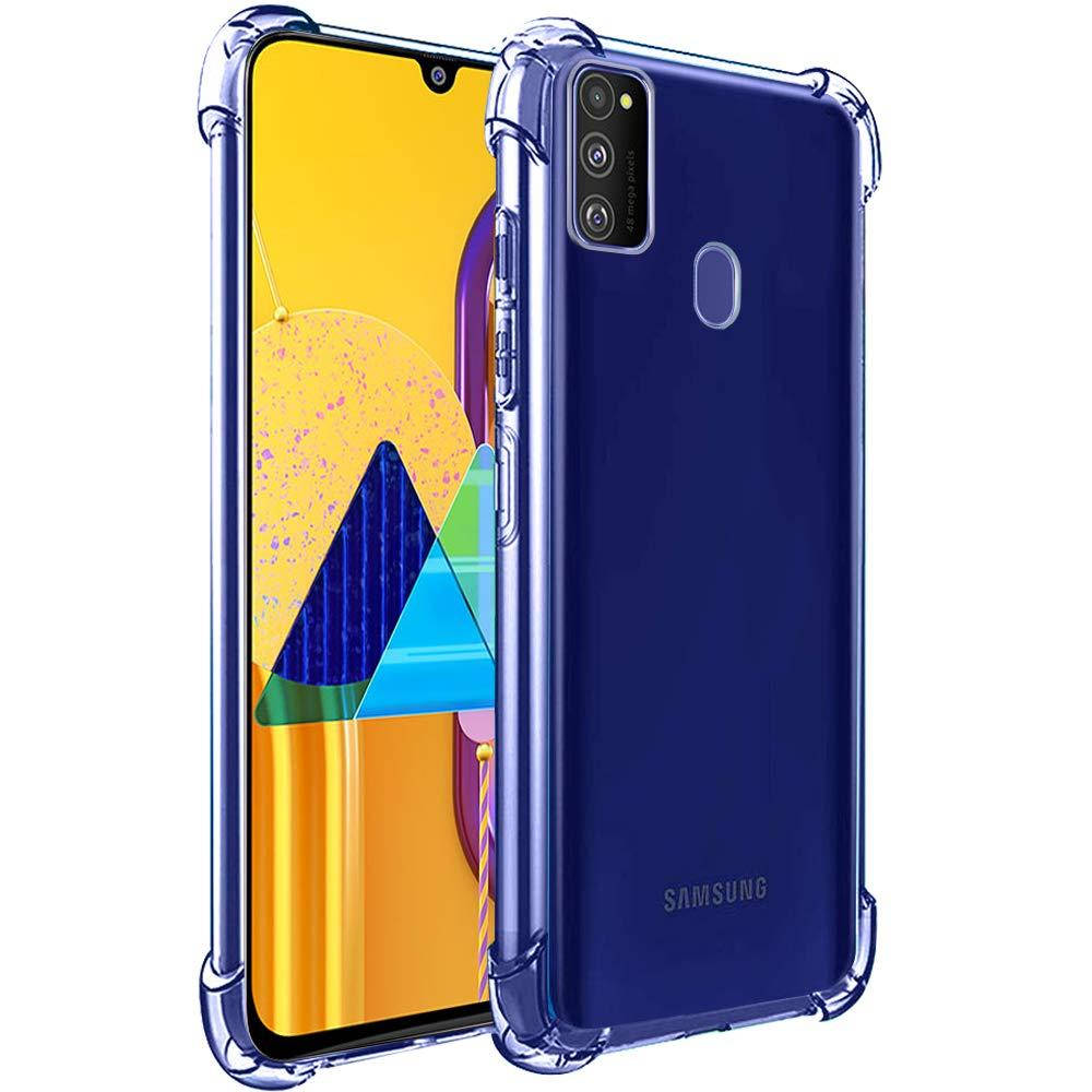 

Силиконовый противоударный прозрачный чехол для Samsung Galaxy M30s (M307) (бампер)