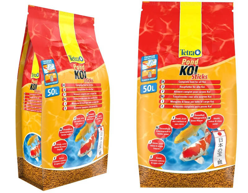 

Корм Tetra Pond Koi Sticks 50 л плавающие гранулы для карпов Кои